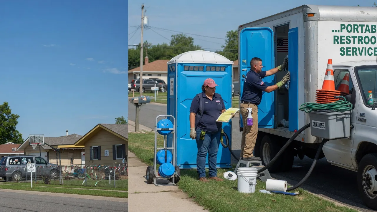 Portable Toilet Rental in Columbus Junction, IA near me